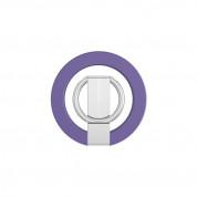 AmazingThing Titan Mag Magnetic Ring Stand - магнитен пръстен против изпускане, с поставка, съвместим с MagSafe за iPhone и други смартфони (лилав) 1