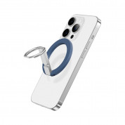 AmazingThing Titan Mag Magnetic Ring Stand - магнитен пръстен против изпускане, с поставка, съвместим с MagSafe за iPhone и други смартфони (син)