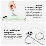 AmazingThing Titan Mag Magnetic Ring Stand - магнитен пръстен против изпускане, с поставка, съвместим с MagSafe за iPhone и други смартфони (светлозелен) 6