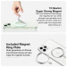 AmazingThing Titan Mag Magnetic Ring Stand - магнитен пръстен против изпускане, с поставка, съвместим с MagSafe за iPhone и други смартфони (светлозелен) 7