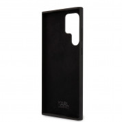 Karl Lagerfeld Liquid Silicone Ikonik NFT Case for Samsung Galaxy S24 Ultra (black) 5