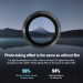 Nillkin CLRFilm Tempered Glass Lens Protector - предпазни стъклени лещи за камерата на Samsung Galaxy S24 Ultra (черен) 4