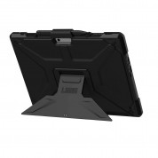 Urban Armor Gear Metropolis SE Case - удароустойчив хибриден кейс от най-висок клас за Microsoft Surface Pro 9 (черен)