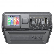 Acefast PD GaN 3 Fast Wall Charger 218W - захранване за ел. мрежа за лаптопи, смартфони и таблети с 1xUSB-A и 3xUSB-C изходи с технология за бързо зареждане (сив) 1