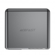 Acefast PD GaN 3 Fast Wall Charger 218W - захранване за ел. мрежа за лаптопи, смартфони и таблети с 1xUSB-A и 3xUSB-C изходи с технология за бързо зареждане (сив) 5
