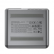 Acefast PD GaN 3 Fast Wall Charger 218W - захранване за ел. мрежа за лаптопи, смартфони и таблети с 1xUSB-A и 3xUSB-C изходи с технология за бързо зареждане (сив) 6