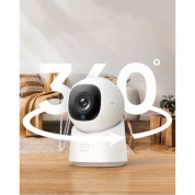 Anker Eufy Security C220 Indoor Surveillance Camera, 2K Resolution, 360 Pan and Tilt (white) 1