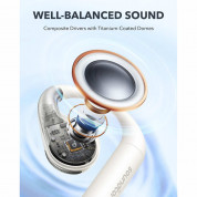 Anker SoundCore AeroFit TWS Earbuds - спортни блутут TWS слушалки с кейс за зареждане (бял) 5