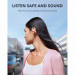 Anker SoundCore AeroFit TWS Earbuds - спортни блутут TWS слушалки с кейс за зареждане (бял) 7