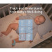 Anker Eufy S340 Smart Sock Baby Monitor Set - иновативен бебефон със смарт чорап за бебе (бял) 2