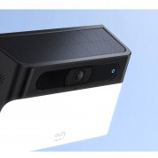 Anker Eufy S120 Solar Wall Light Cam 2К - домашна видеокамера със соларен панел и LED лампа за външна употреба (бял) 5