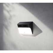 Anker Eufy S120 Solar Wall Light Cam 2К - домашна видеокамера със соларен панел и LED лампа за външна употреба (бял) 2