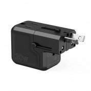 Choetech Universal Travel Wall Charger 20W (black) 7
