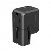 Choetech Universal Travel Wall Charger 20W (black) 1