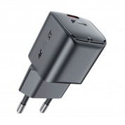 Acefast A73 Mini PD GaN Fast Wall Charger 20W - захранване за ел. мрежа с USB-C изход с технология за бързо зареждане (черен)  2