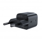Acefast A73 Mini PD GaN Fast Wall Charger 20W - захранване за ел. мрежа с USB-C изход с технология за бързо зареждане (черен)  1