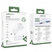 Acefast A73 Mini GaN Fast Wall Charger 20W (white) 6