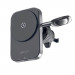 Acefast D18 2-in-1 Car Magnetic Wireless Charger 17.5W - магнитна поставка за радиатора на кола с безжично зареждане за iPhone с MagSafe и Apple Watch (черен)  4
