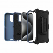 Otterbox Defender Case - изключителна защита за iPhone 15 Pro Max (син) 3