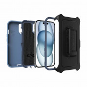 Otterbox Defender Case for iPhone 15, iPhone 14, iPhone 13 (blue) 3