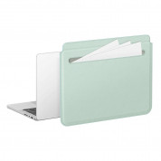 AmazingThing Matte Pro Mag Laptop Sleeve with Pocket 14 (green)