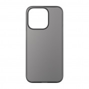 Nomad Super Slim Case - тънък полипропиленов кейс 0.65 мм. за iPhone 15 Pro (черен-прозрачен) 3