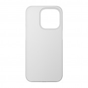 Nomad Super Slim Case - тънък полипропиленов кейс 0.65 мм. за iPhone 15 Pro (бял-прозрачен) 4