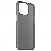 Nomad Super Slim Case - тънък полипропиленов кейс 0.65 мм. за iPhone 15 Pro Max (черен-прозрачен) 5
