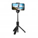 Natec Alvito Wireless Selfie Tripod with Bluetooth Remote - разтегаем безжичен селфи стик и трипод за мобилни телефони (черен) 1