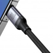 Joyroom Speedy 3-in-1 USB-A Fast Charging Cable 100W - универсален USB-A кабел с Lightning, microUSB и USB-C конектори (120 см) (черен) 3