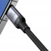 Joyroom Speedy 3-in-1 USB-A Fast Charging Cable 100W - универсален USB-A кабел с Lightning, microUSB и USB-C конектори (120 см) (черен) 4