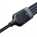 Joyroom Fast 4-in-1 Charging Data Cable 3.5А - универсален USB-A кабел с microUSB, 2xLightning и USB-C конектори (120 см) (черен) 3