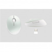 MOFII Sweet Wireless Keyboard and Mouse Set 2.4 GHz- комплект безжични клавиатура и мишка (бял-зелен) 4