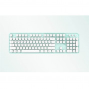 MOFII Sweet Wireless Keyboard and Mouse Set 2.4 GHz (white-green) 3
