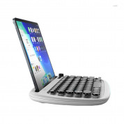 Remax JP-1 Wireless Tri-Mode Keyboard - безжична клавиатура за таблети и мобилни устройства с Bluetooth (бял)