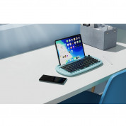 Remax JP-1 Wireless Tri-Mode Keyboard - безжична клавиатура за таблети и мобилни устройства с Bluetooth (бял) 3