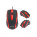 Havit MS753 Wired USB Mouse - ергономична жична мишка (за Mac и PC) (черен-червен) 5