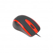 Havit MS753 Wired USB Mouse - ергономична жична мишка (за Mac и PC) (черен-червен) 2