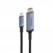 Baseus 8K 60Hz USB-C to HDMI Cable (B0063370G111-00) - кабел с поддръжка на 8K за свързване от USB-C към HDMI (черен) 1