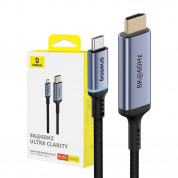 Baseus 8K 60Hz USB-C to HDMI Cable (B0063370G111-00) - кабел с поддръжка на 8K за свързване от USB-C към HDMI (черен) 7