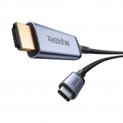 Baseus 8K 60Hz USB-C to HDMI Cable (B0063370G111-00) - кабел с поддръжка на 8K за свързване от USB-C към HDMI (черен) 3