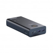 Romoss PEA30 Digital Display Power Bank 30W 30000 mAh - външна батерия с два USB-A и един USB-C изходи и технология за бързо зареждане (черен) 1