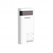 Romoss SENSE8PF Digital Display Power Bank 22.5W 30000 mAh (white)