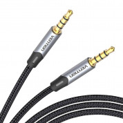 Vention TRRS Stereo Audio Aux Cable - качествен 3.5 мм. аудио кабел (150 см) (син) 1