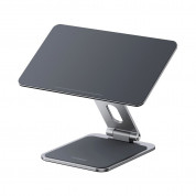 Baseus MagStable Magnetic Tablet Stand  - сгъваема магнитна алуминиева поставка за iPad Pro 11 M1 (2021), iPad Pro 11 (2020), iPad Pro 11 (2018), iPad Air 5 (2022), iPad Air 4 (2020) (сив)