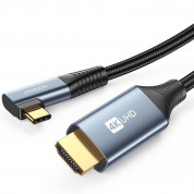 Joyroom Angled 4K 60Hz USB-C to HDMI Cable (200 cm) (gray)