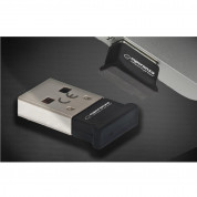 Esperanza USB-A Bluetooth 5.0 Adapter EA160 - bluetooth 5.0 адаптер за компютри и лаптопи (черен) 1
