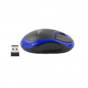 Esperanza Vulture Wireless Mouse TM116B - ергономична безжична мишка (за Mac и PC) (черен-син) 1