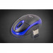Esperanza Vulture Wireless Mouse TM116B - ергономична безжична мишка (за Mac и PC) (черен-син) 3