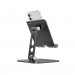 Omoton T5 Desk Folding Tablet Stand - преносима алуминиева сгъваема поставка за таблети до 12.9 инча (черен) 3
